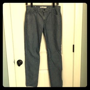 Joes jeans cotton/linen blend pants, skinny leg